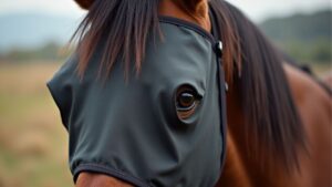 Why Do People Cover Horses Eyes